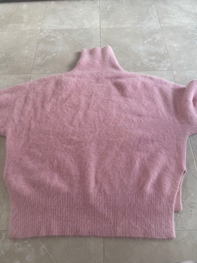 ルージュヴィフ　フォックスカシミヤ　タートルニット