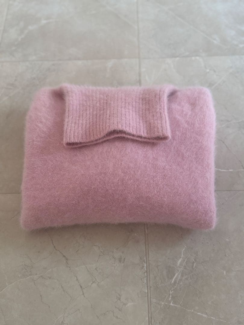 ルージュヴィフ　フォックスカシミヤ　タートルニット