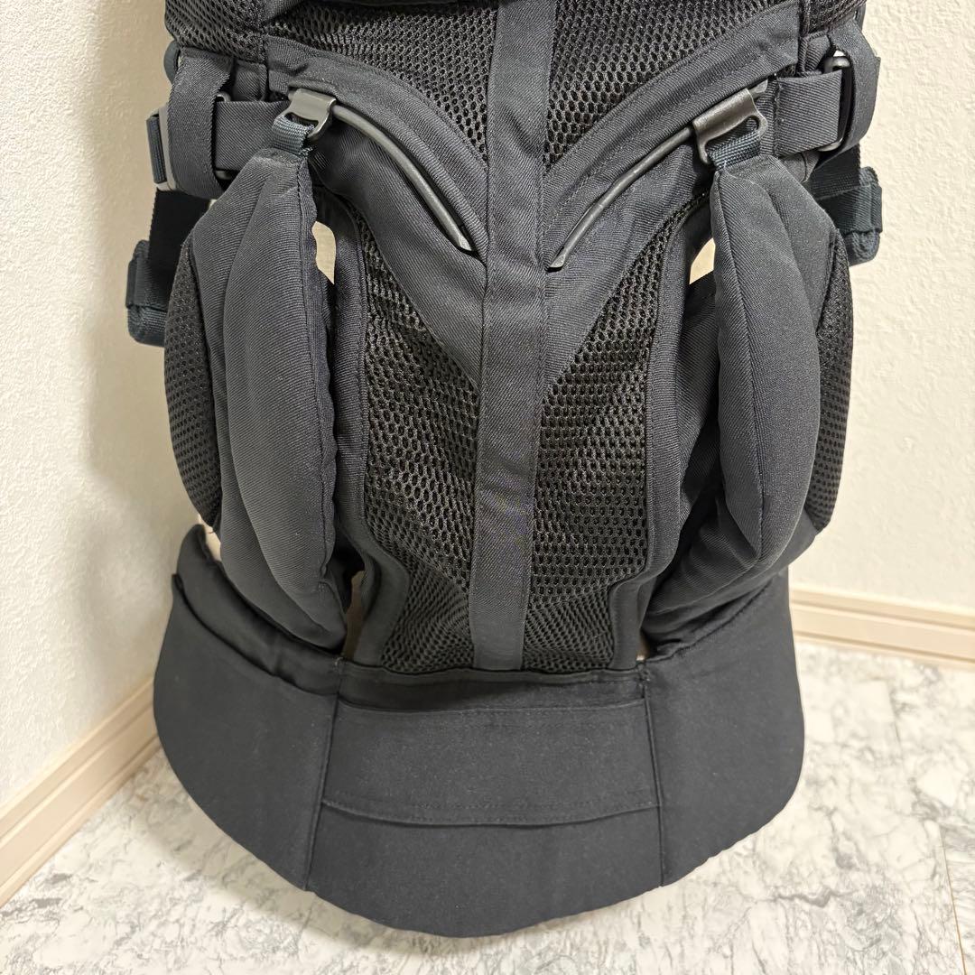 ほぼ新品‼️ケープ付き✨丸洗い済み✨エルゴ　オムニ　360 クールエアー　グレー