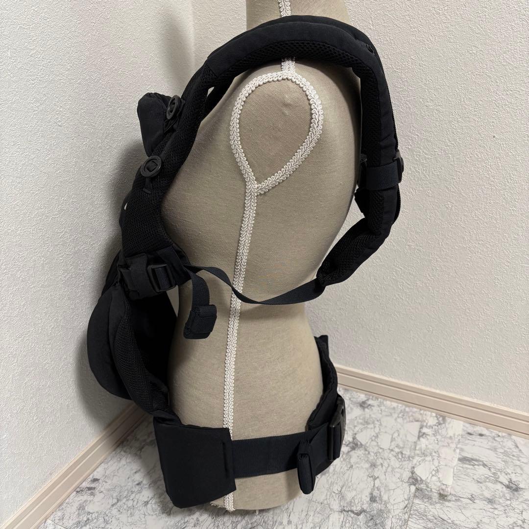 ほぼ新品‼️ケープ付き✨丸洗い済み✨エルゴ　オムニ　360 クールエアー　グレー