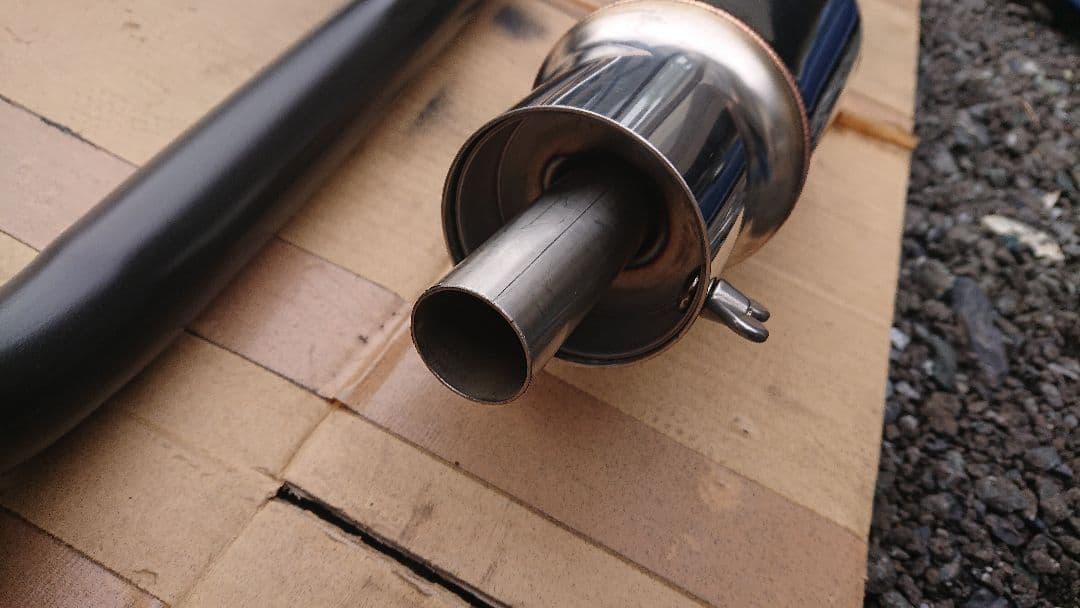 ムーブ,ミラ,オプティ L900,800,700 2WD用 砲弾 社外マフラー