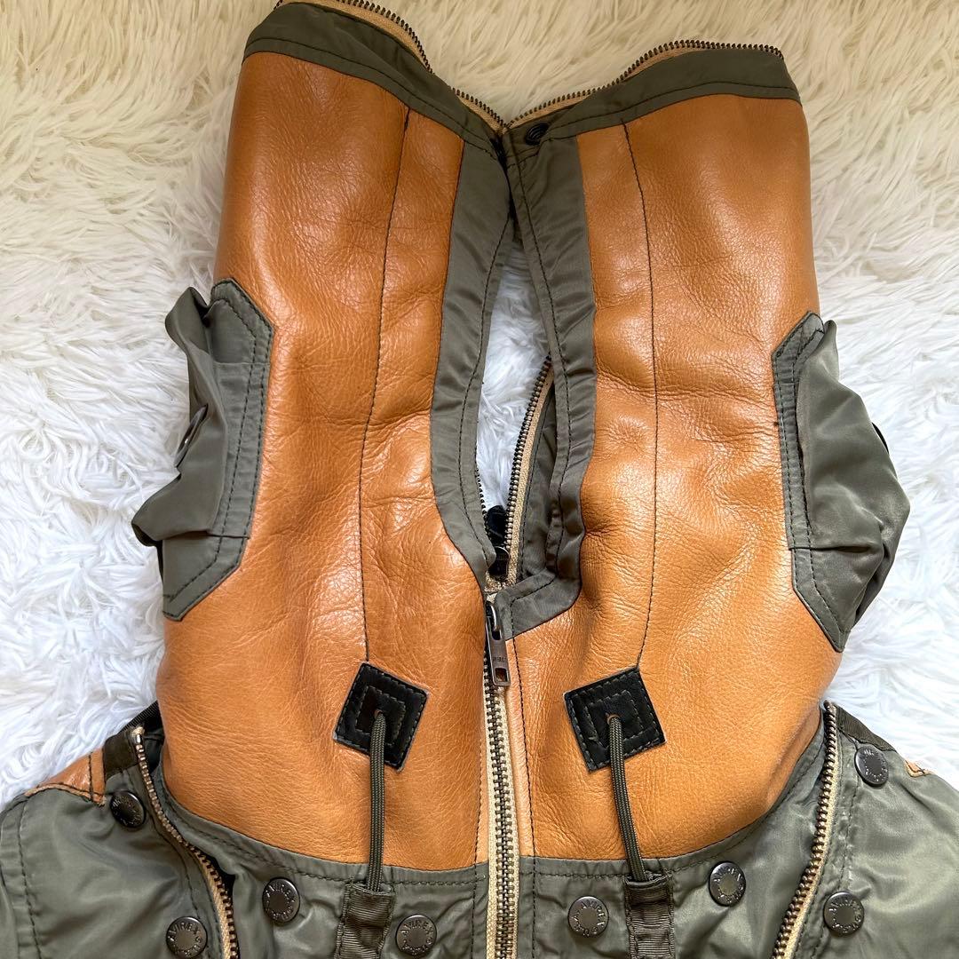 AVIREX N-2B フライトジャケット ミリタリー リモデル　Y2K N2B