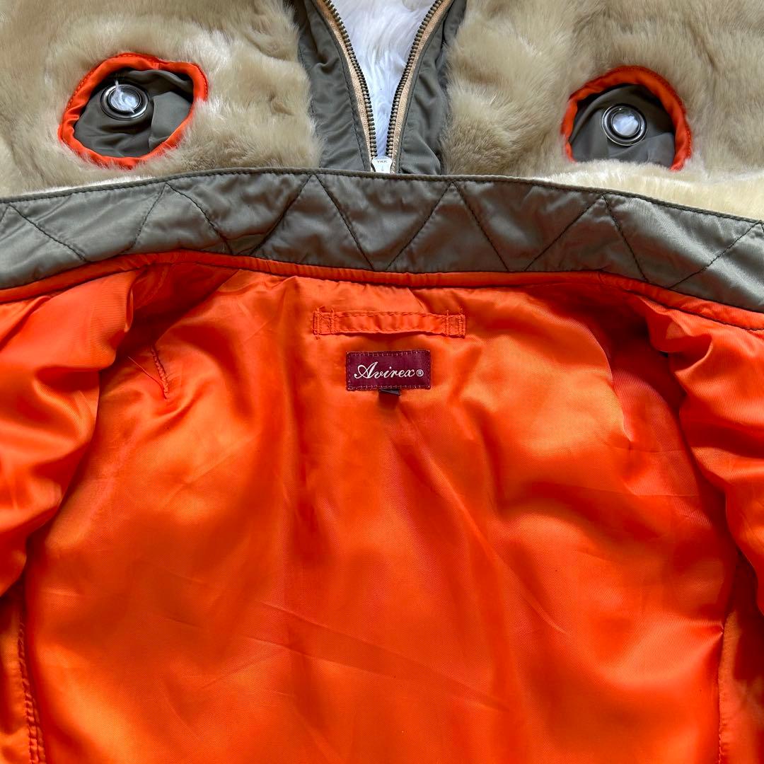 AVIREX N-2B フライトジャケット ミリタリー リモデル　Y2K N2B