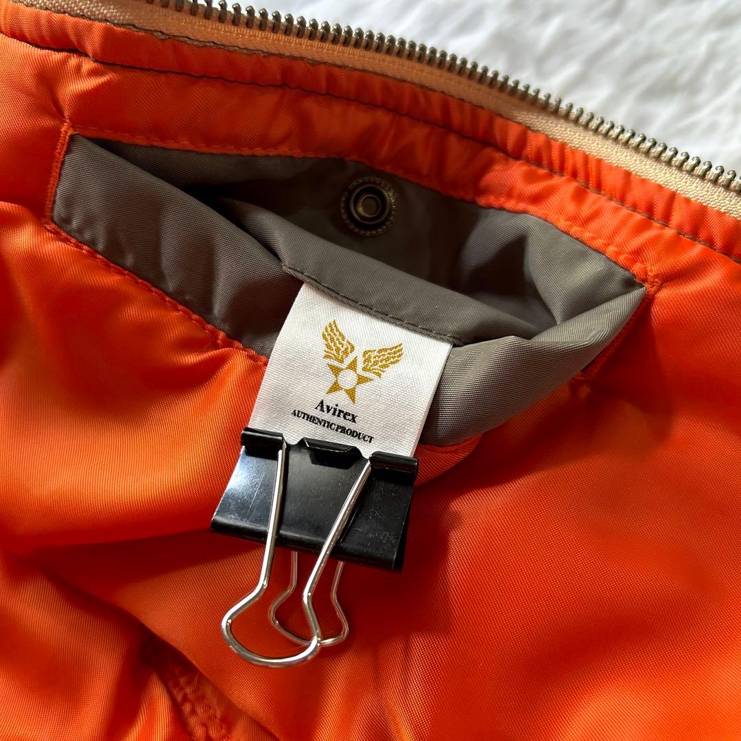 AVIREX N-2B フライトジャケット ミリタリー リモデル　Y2K N2B