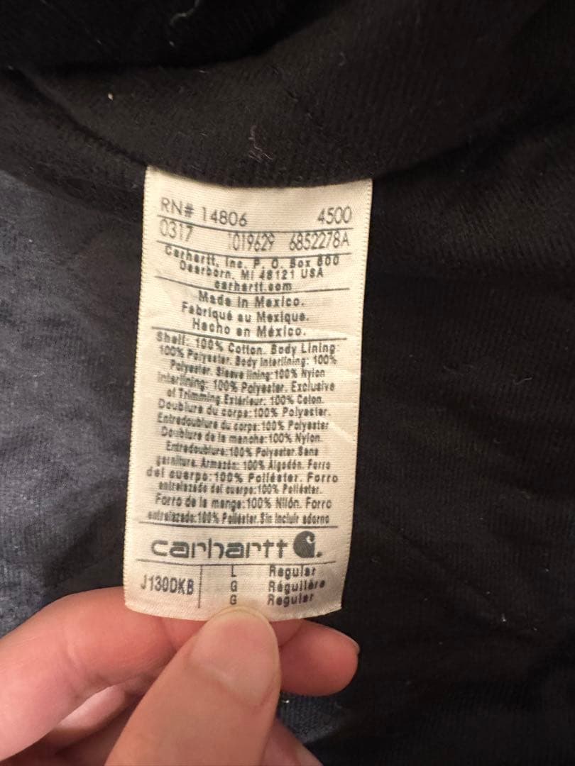 タイムセールCarhartt ブラウン アクティブジャケット L