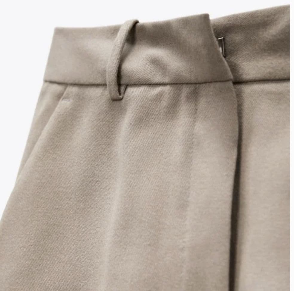 新品未使用 ZARA ダブルブレストブレザー ストレートレッグパンツ セット