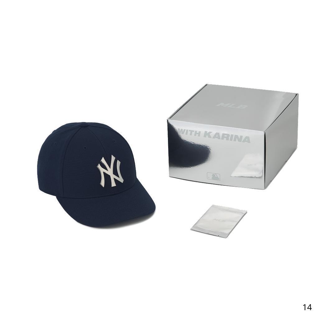 正規品 KARINA MLB コラボキャップ サイズ59 aespa カリナ