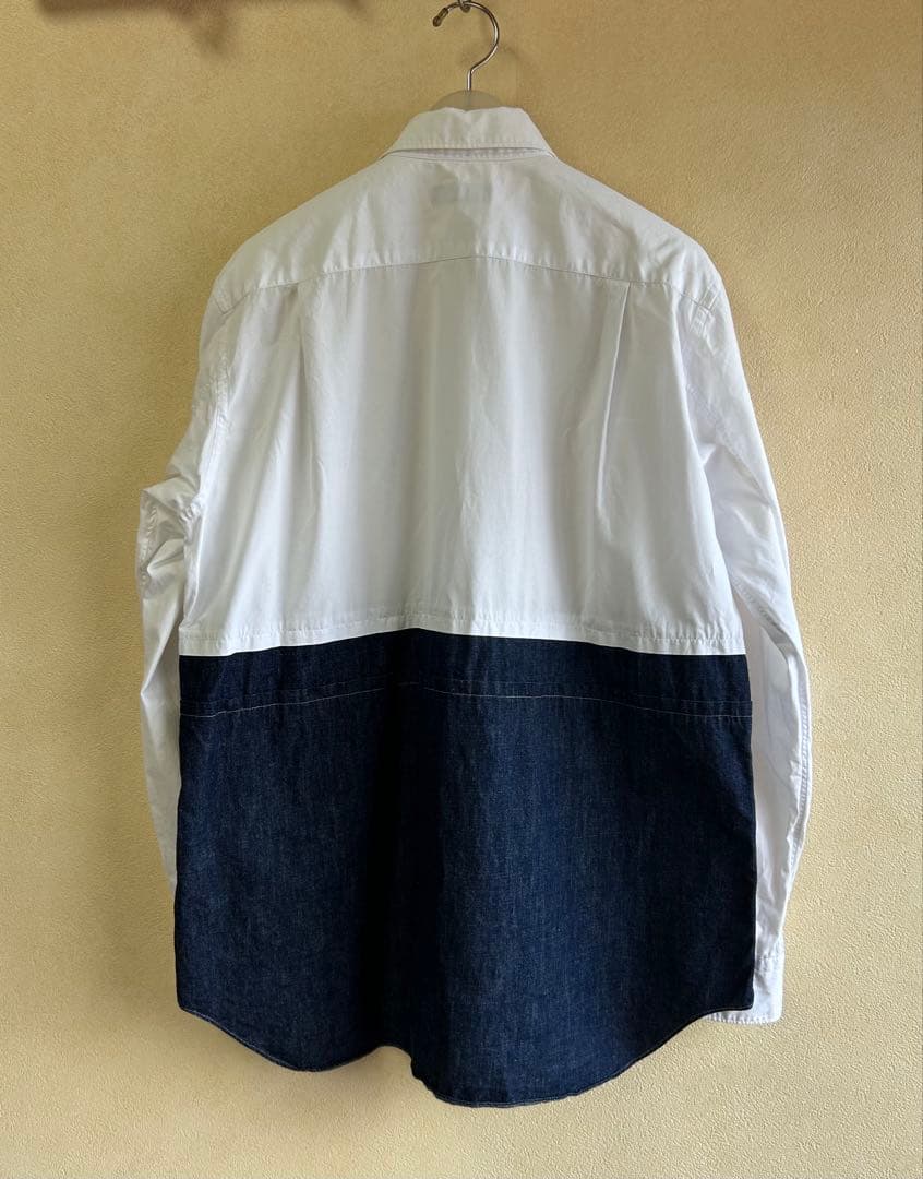 コムデギャルソンオムプリュス AD2001 デニム 切替シャツ