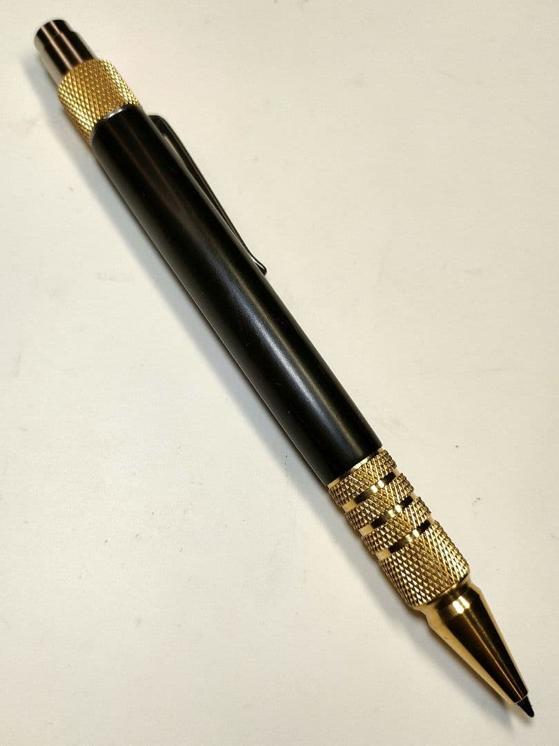 幻の銘木【青黒檀】デュラクリックボールペン