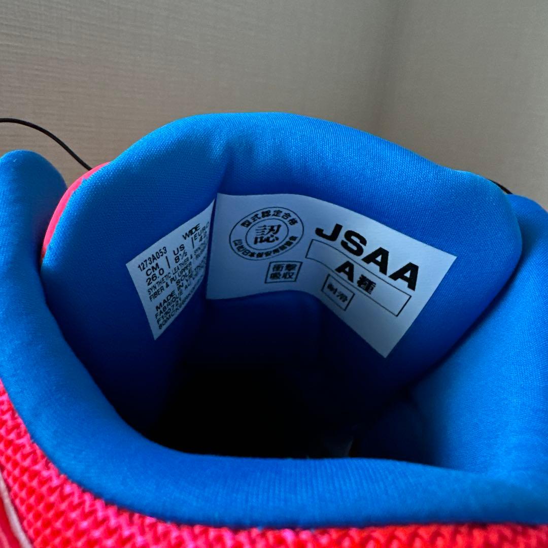 アシックス　安全靴　未使用　ウィンジョブCP304 限定色　26cm