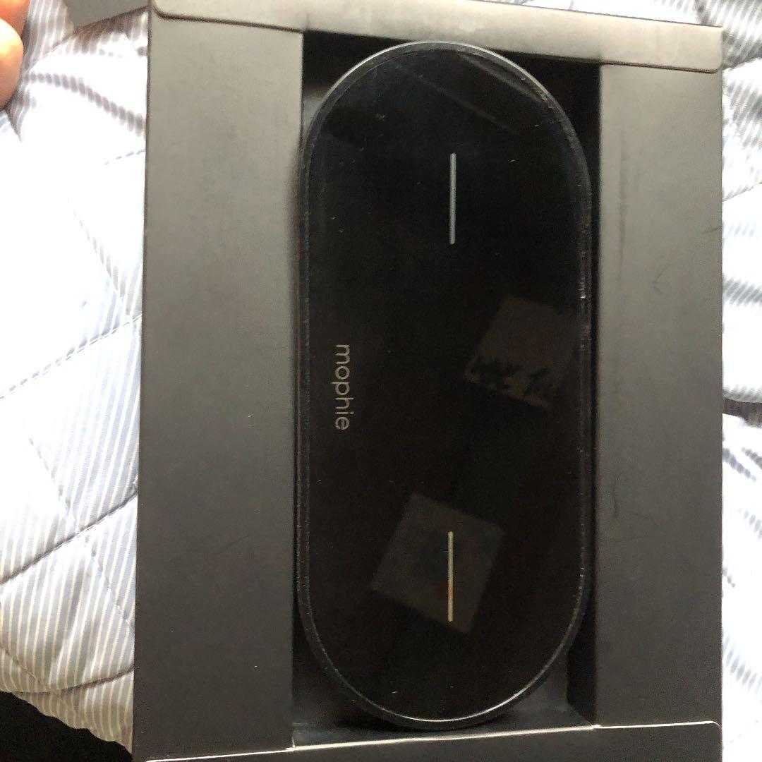 iPhoneアクセサリー mmphie dual wireless charging pad