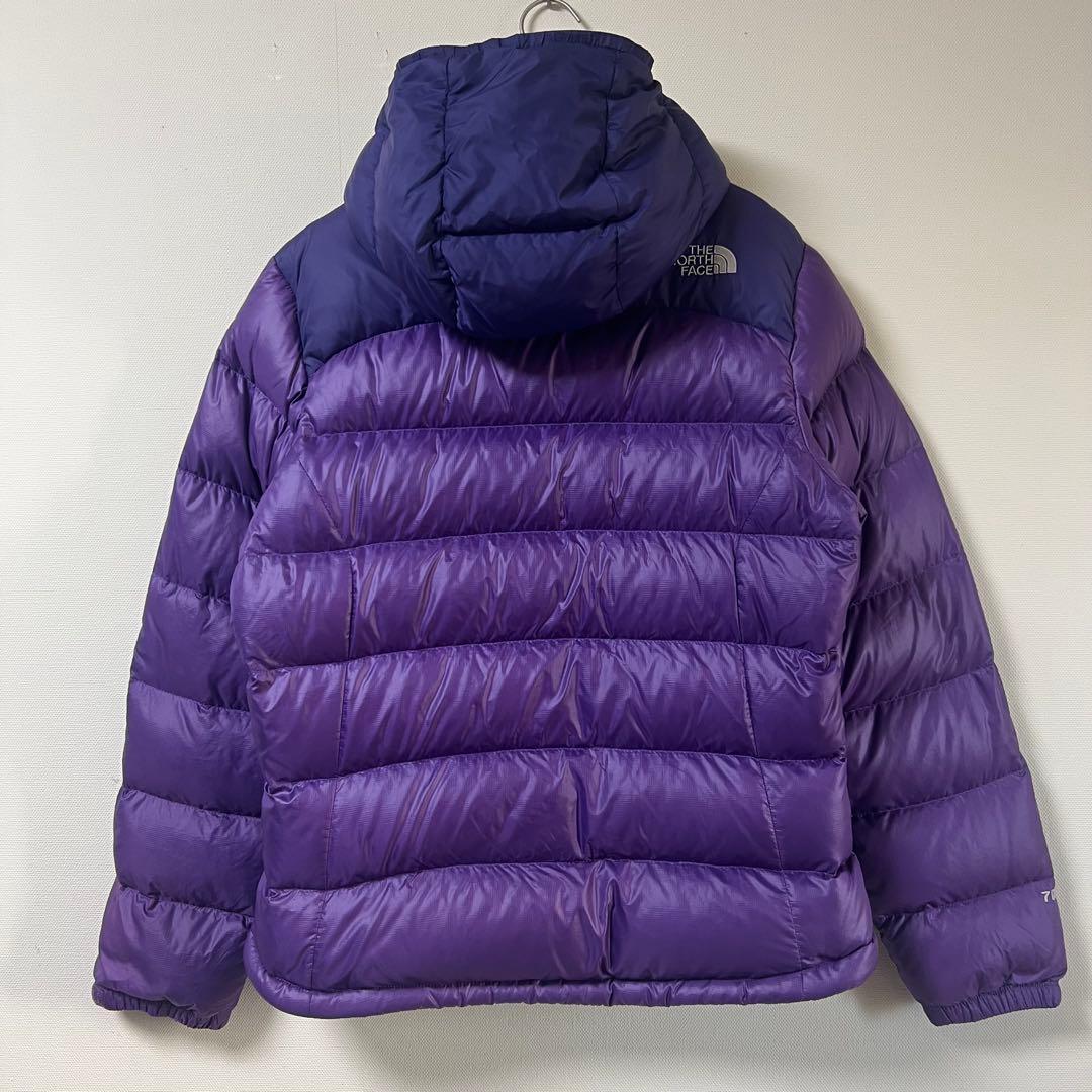 【美品】THE NORTH FACE ダウンジャケット 700フィル XL 紫