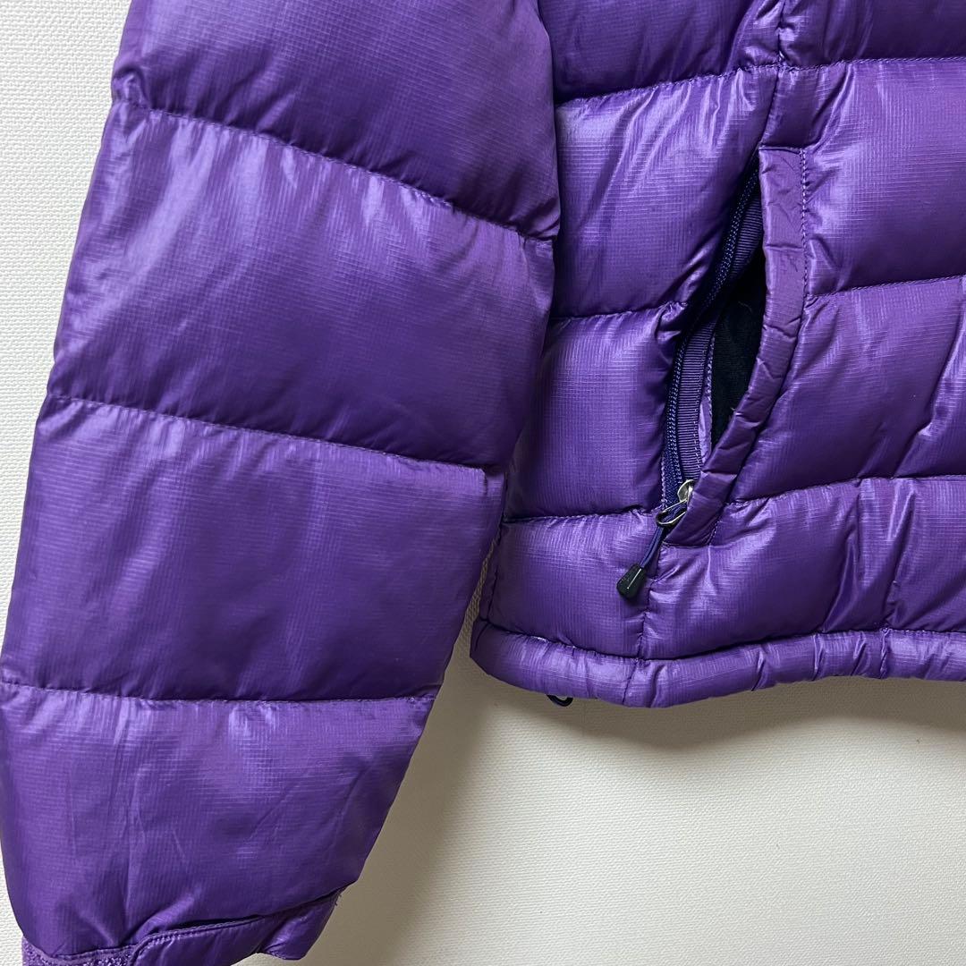 【美品】THE NORTH FACE ダウンジャケット 700フィル XL 紫