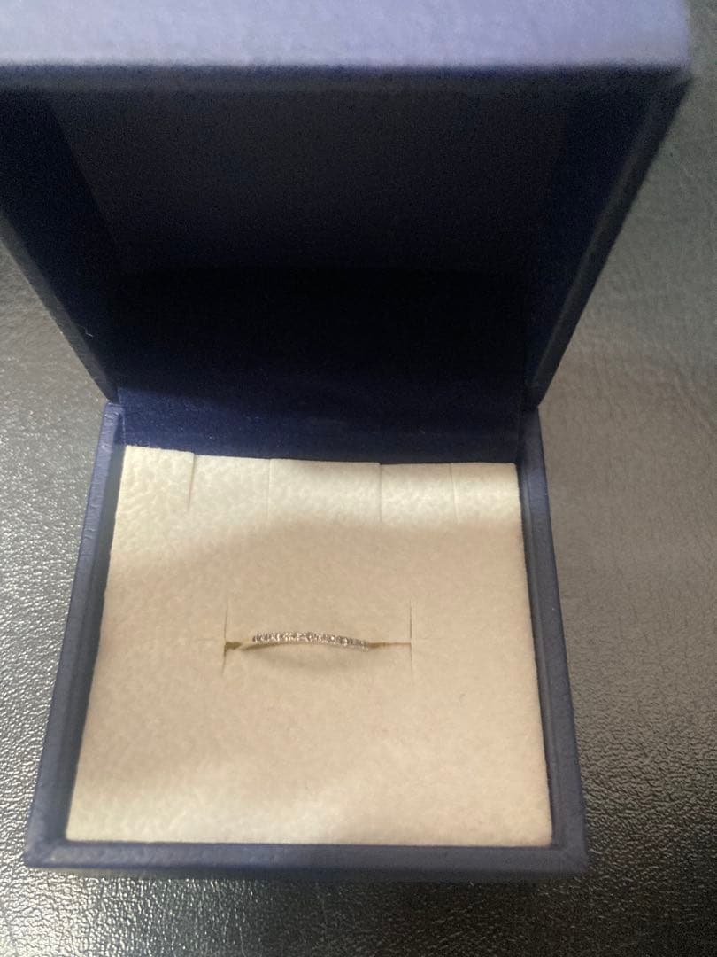 ヴァンドーム青山　ハーフエタニティ　ピンキーリング　ダイヤ