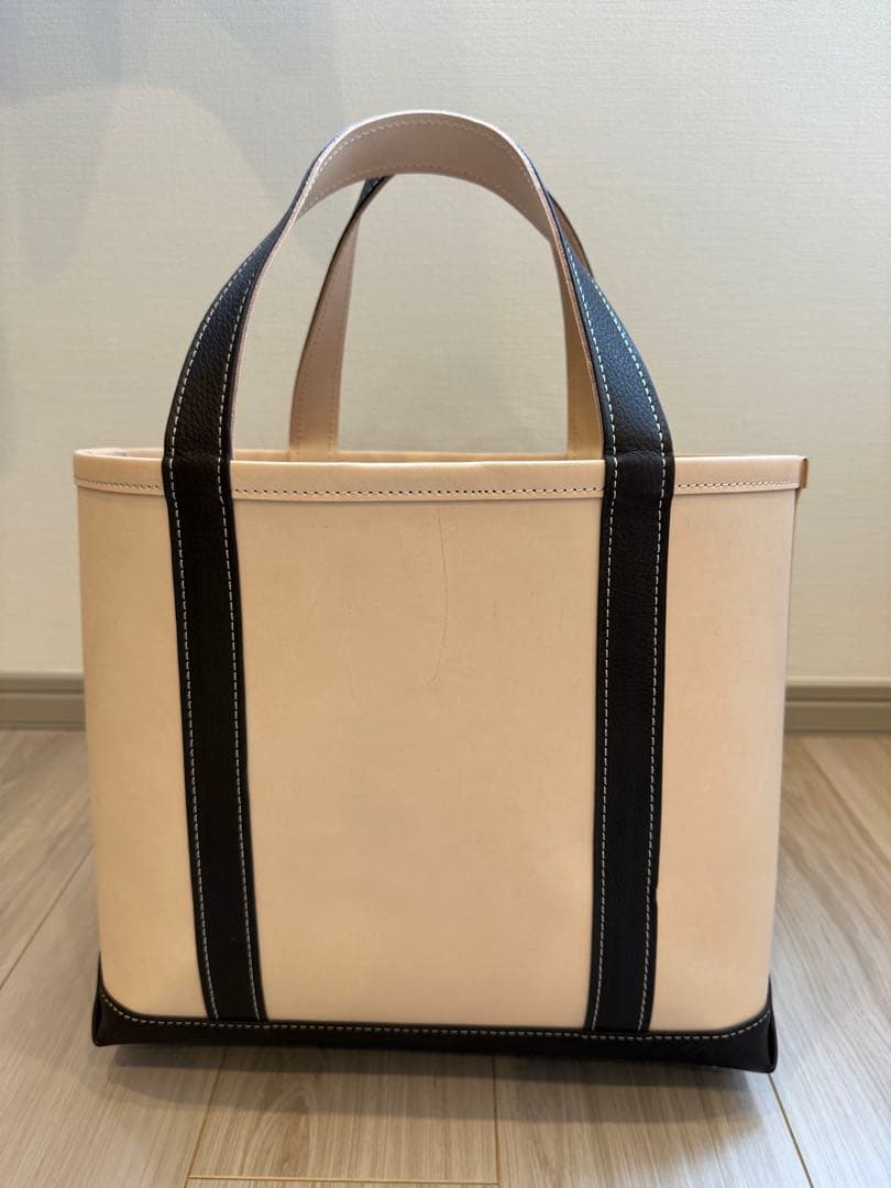 2nd × 天野宝国　ヌメレザートート★未使用品★