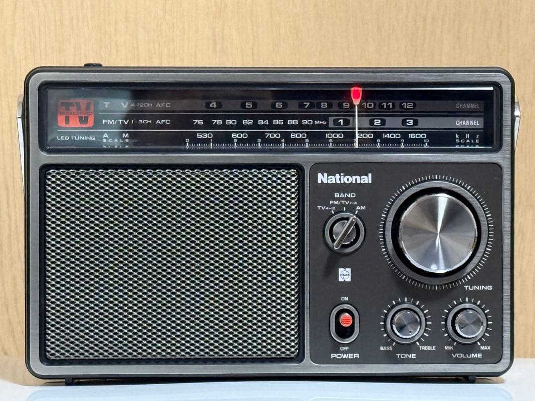 National FM/AM/TVラジオ