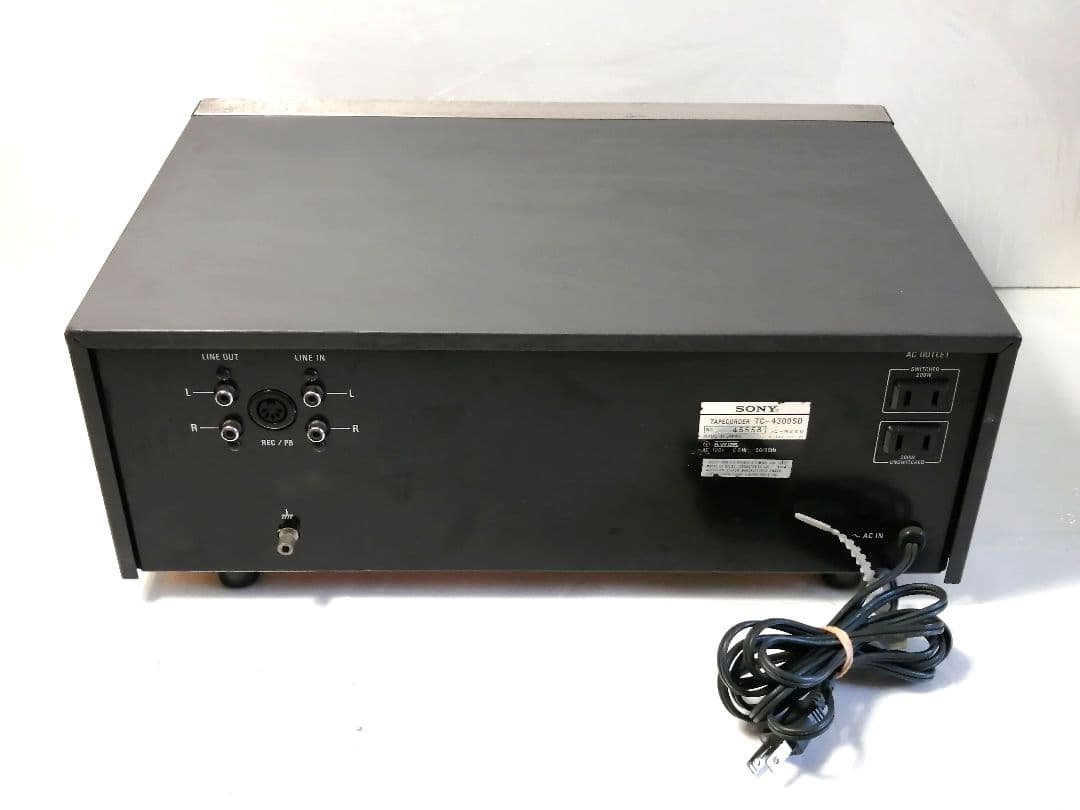 ジャンク　SONY　ソニー　ステレオカセットデッキ　TC-4300SD