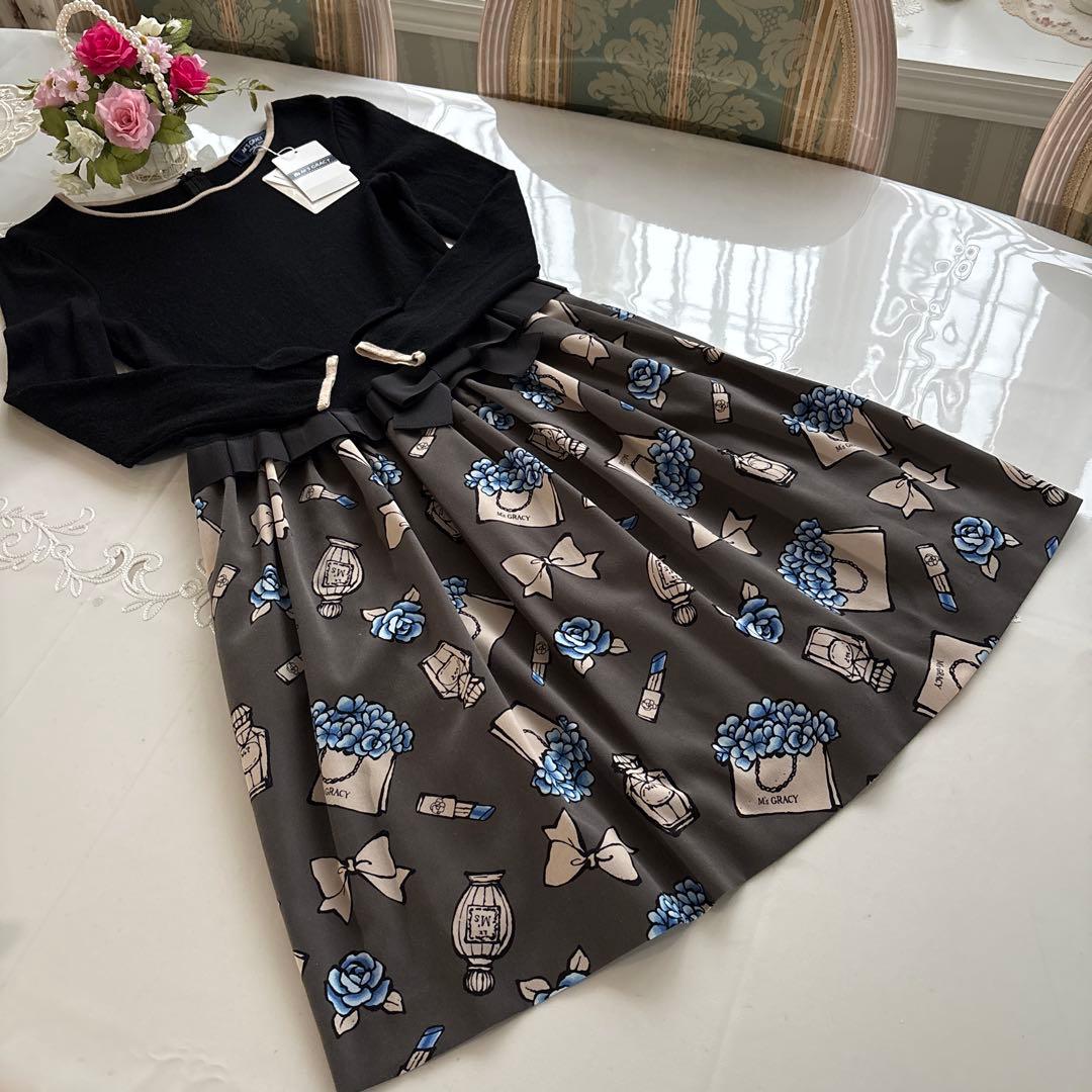 エムズグレイシー　カタログ掲載　デザイン違いワンピース　38