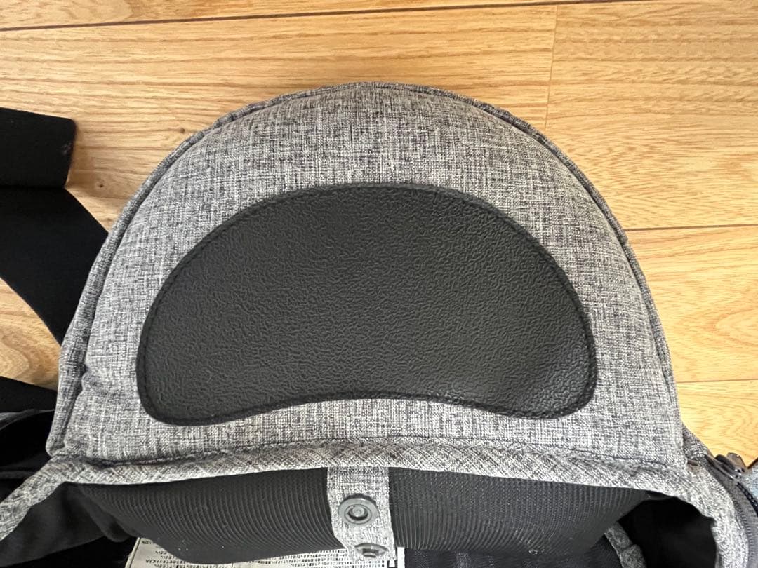 napnap 抱っこひも メッシュ グレー