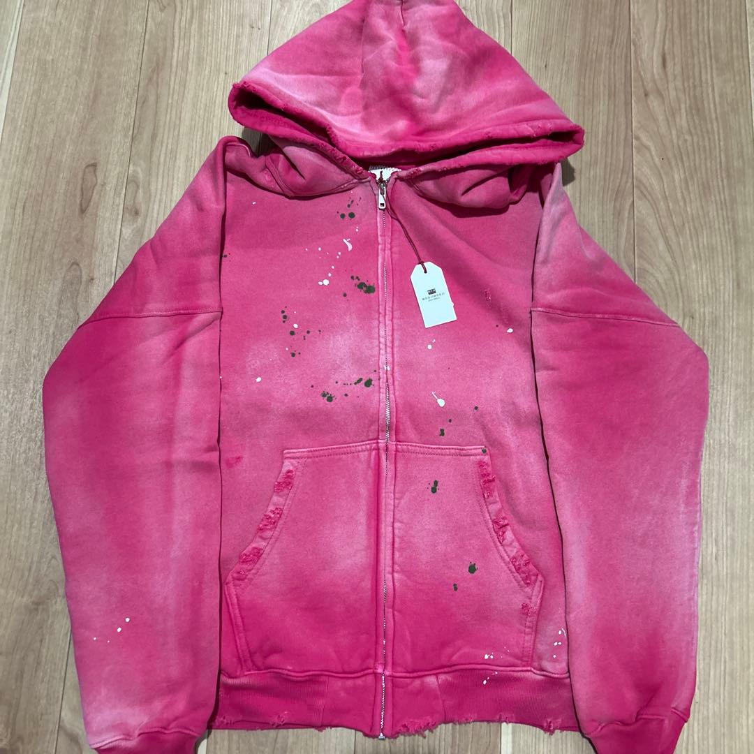 mooji mooji【新品未使用】ヴィンテージスウェットフーディー S