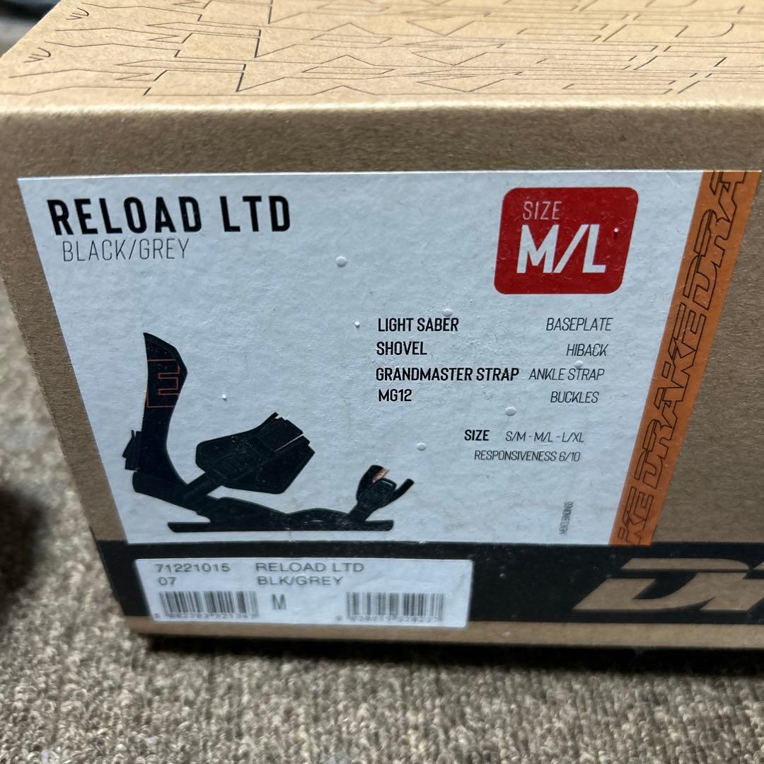 DRAKE RELOAD ジャパンリミテッド　 ビンディング ブラック