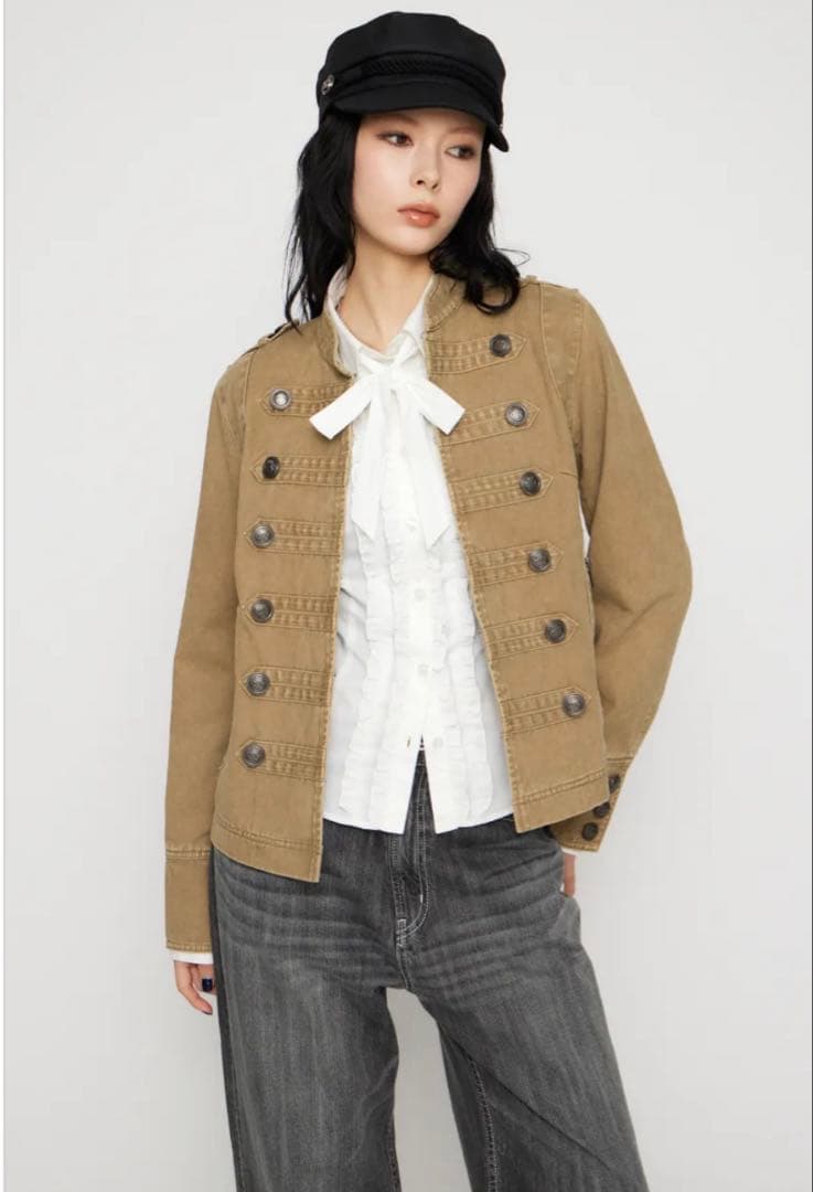 LAGUA GEM COTTON NAPOLEON ジャケット ラグアジェム