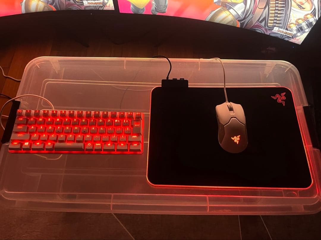 【最終値下げ】ゲーミングPCフルセット(31.5湾曲モニター2枚)