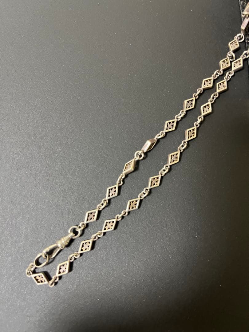 値下げローリーロドキンゴシックGothic シルバー クロスネックレス