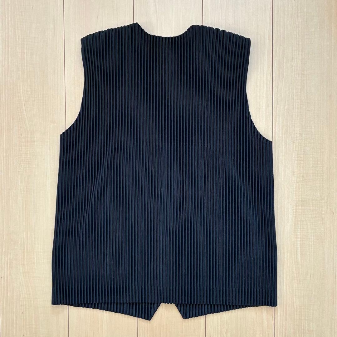 オムプリッセ イッセイミヤケ プリーツ ベスト　サイズ2