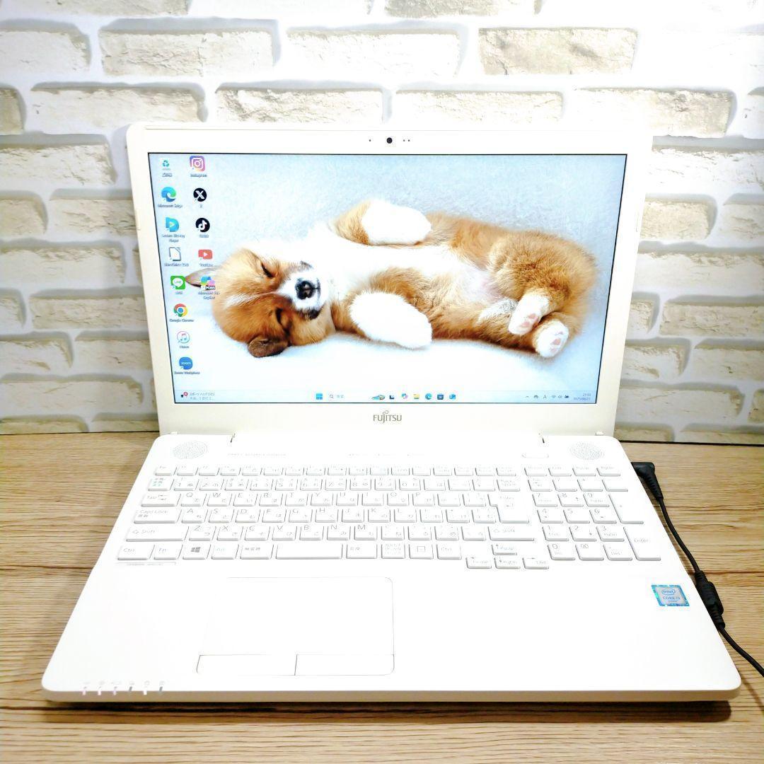 サクサク動作！Windows11 新品SSD512♥ノートパソコン ブルーレイ付