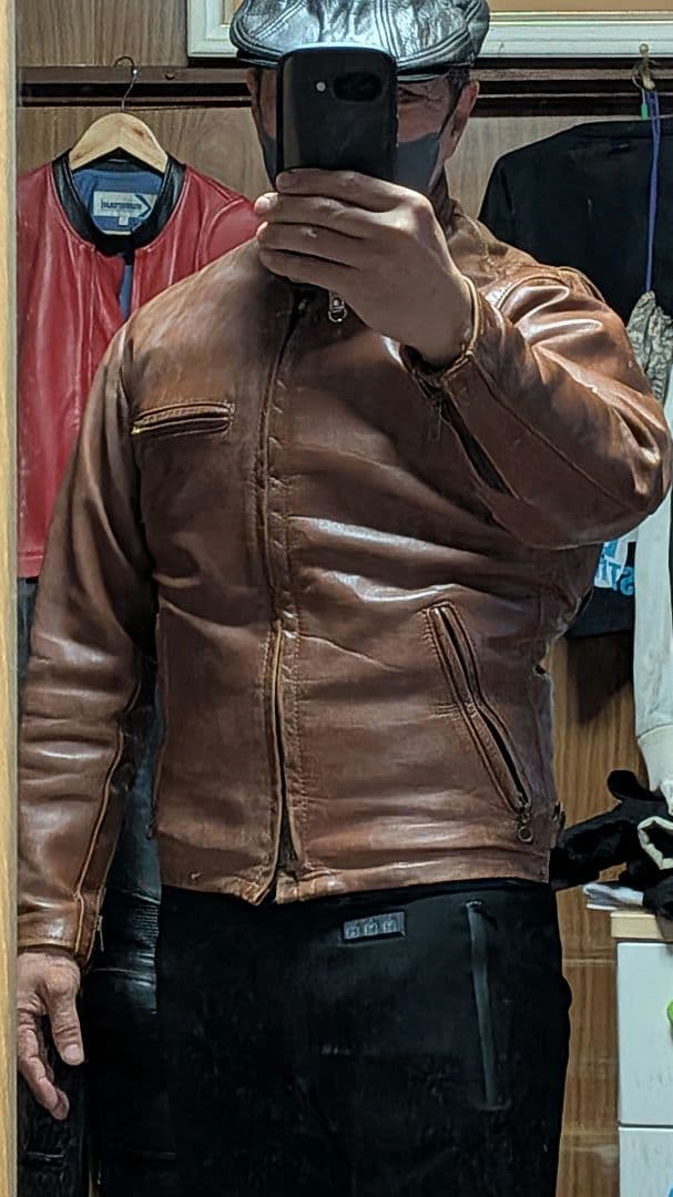 絶版レア141希少茶Schottシングル代表641の革違い34、交換も可！