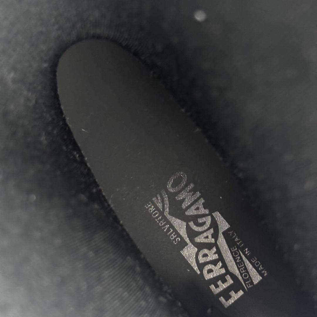 ✨美品✨ フェラガモ ガンチーニ ブラック レインブーツ