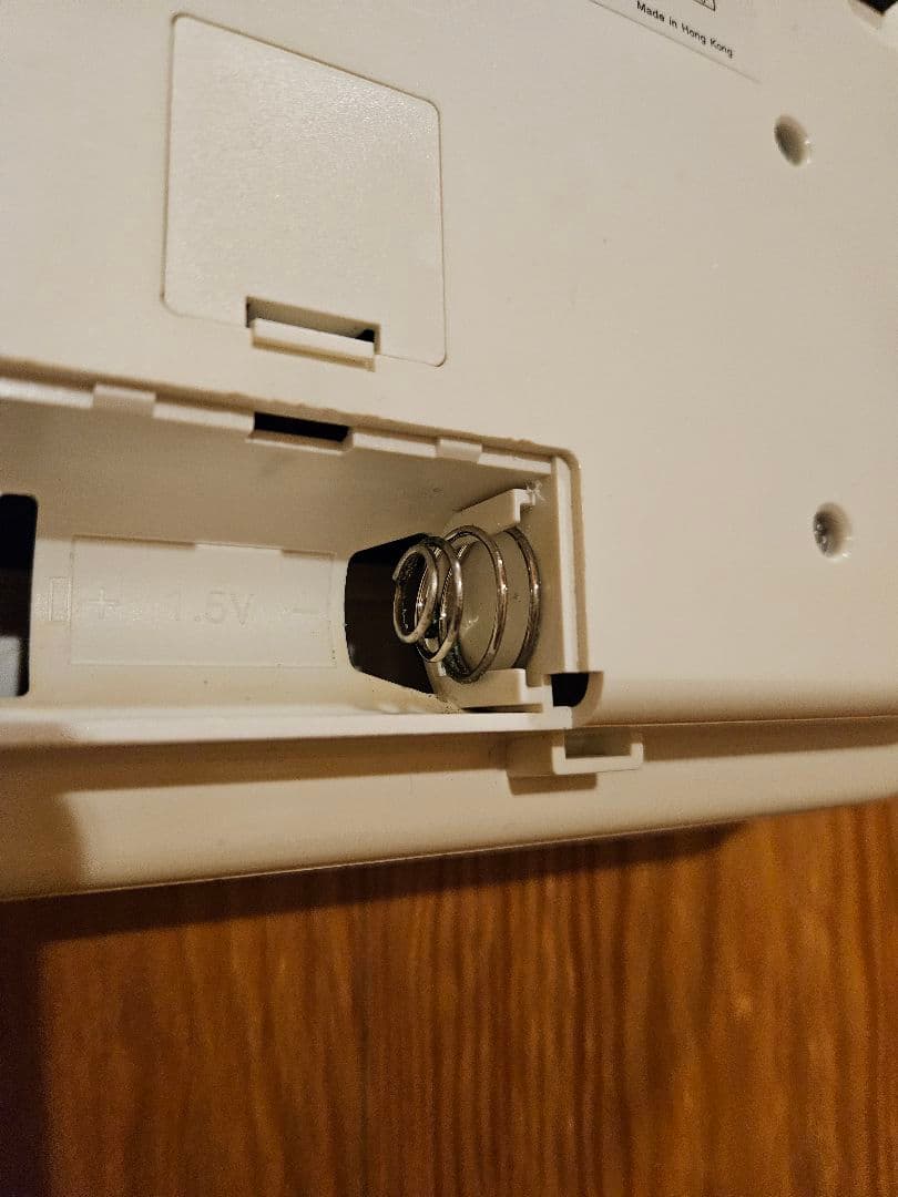 【ジャンク品】 TWEMCO(トゥエンコ) QD-35 時計 ホワイト