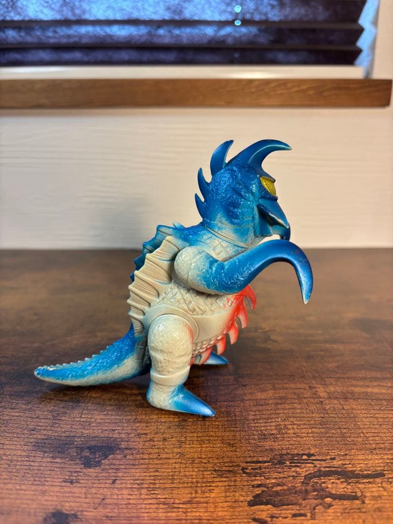 ブルマァク　ガイガン　当時物　ソフビ　ミドルサイズ　マルサン　ゴジラ　東宝　怪獣