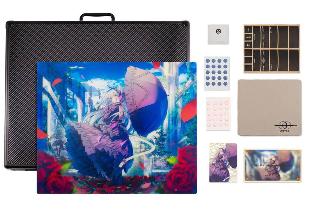 AbyssGaming 琉璃 ガラスマウスパッド先行販売