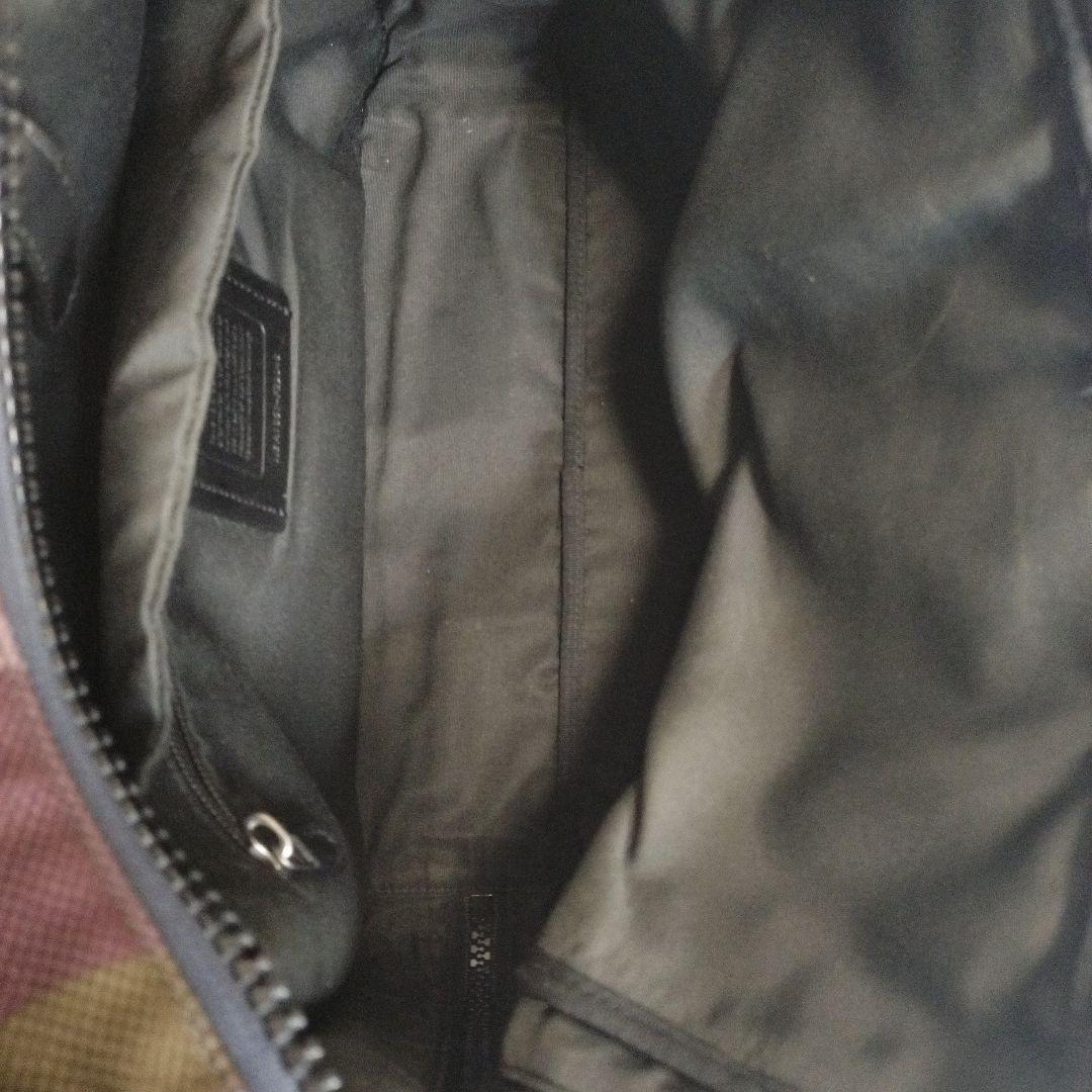 COACH ビジネスバッグ 3way 迷彩 キャンバス レザー 美品