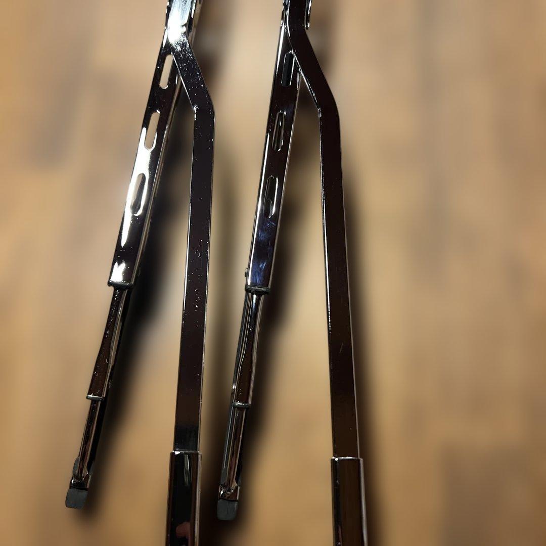 ダットサンD21 ワイパー　クローム ローライダー　ミニトラック