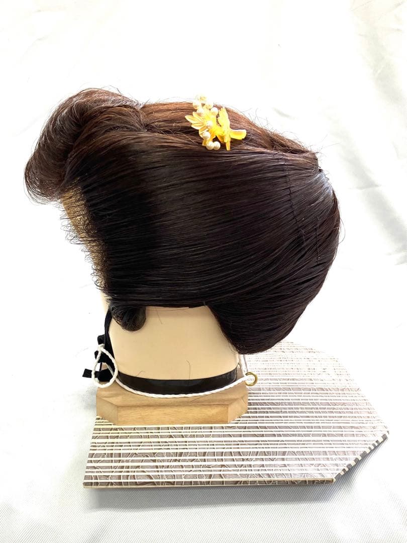 辰巳8号サイズ、洋風抱き合わせ、中古舞踊かつら、日本髪かつら、大衆演劇かつら