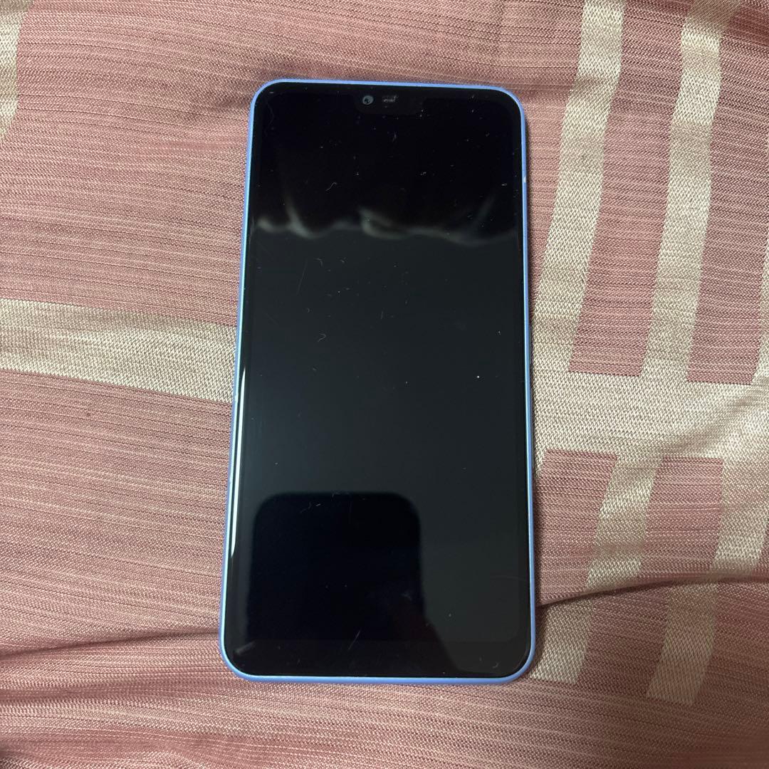 arrows スマートフォン 本体 ライトブルー