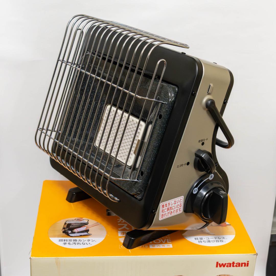 【ほぼ新品】Iwatani イワタニ 岩谷 カセットガスストーブ マイ暖