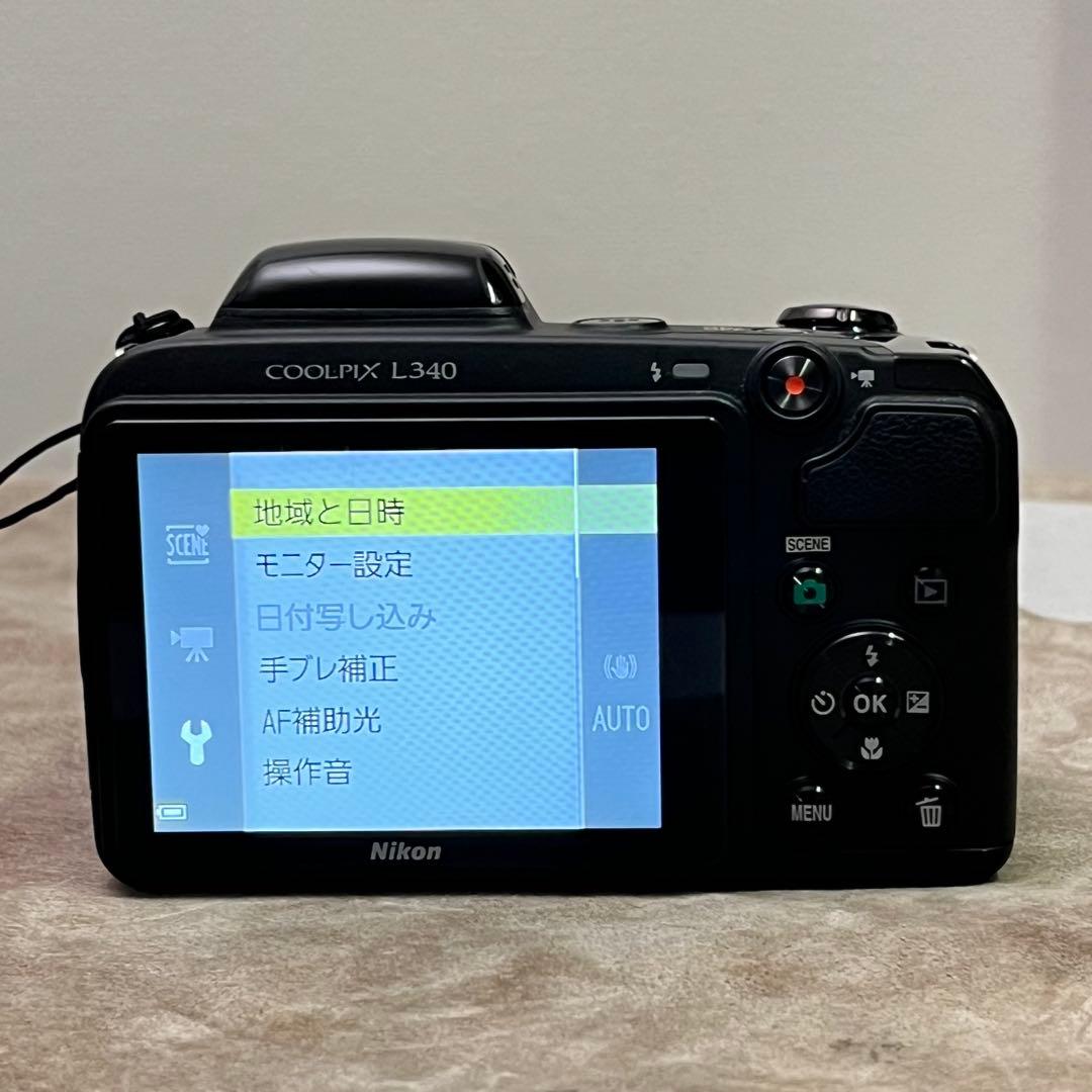 【動作品】Nikon COOLPIX L340 デジタルカメラ