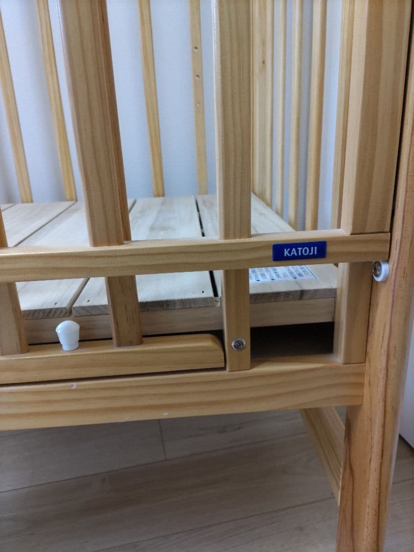 カトージ　KATOJI　ベビーベッド　ハイポジションミニ