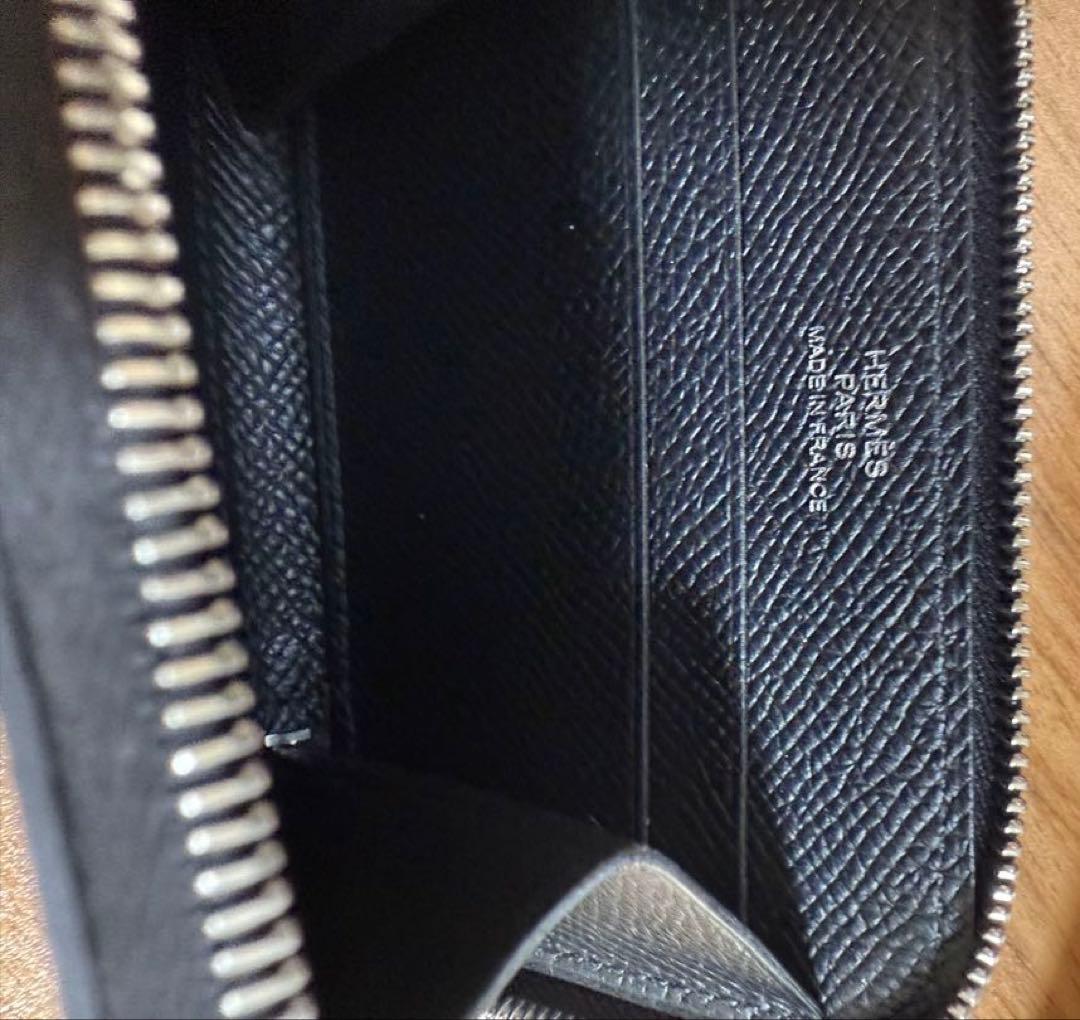 HERMES アザップコンパクト オールレザー カードケース