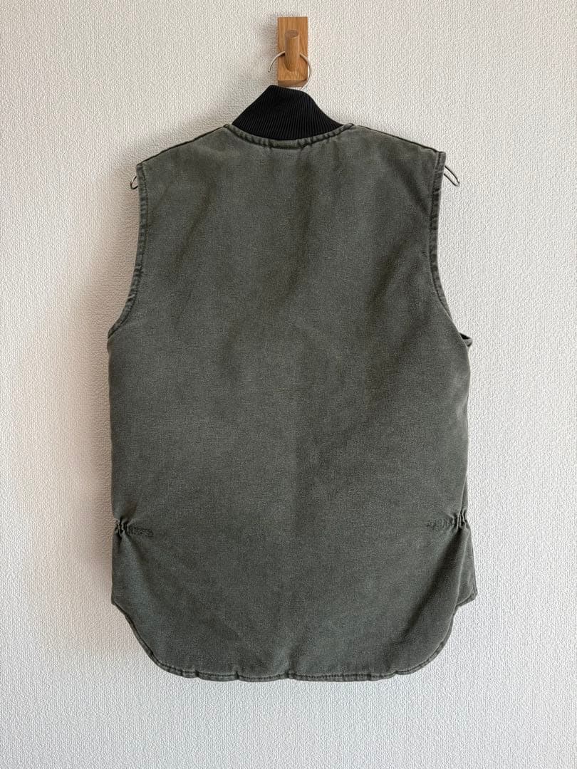 USA製 90s vintage ベスト S MOS極上フェード カーハート