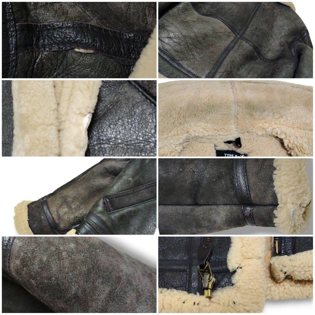 schott B-3 フライトジャケット ムートンジャケット ボア