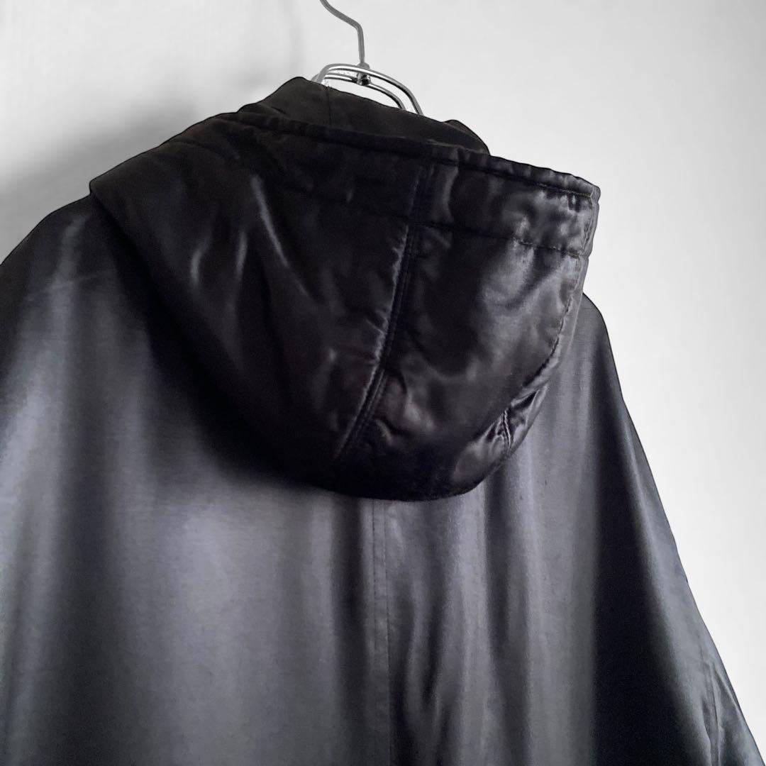 80s90s イタリア製 PAL ZILERI ヴィスコース フーデッドコート