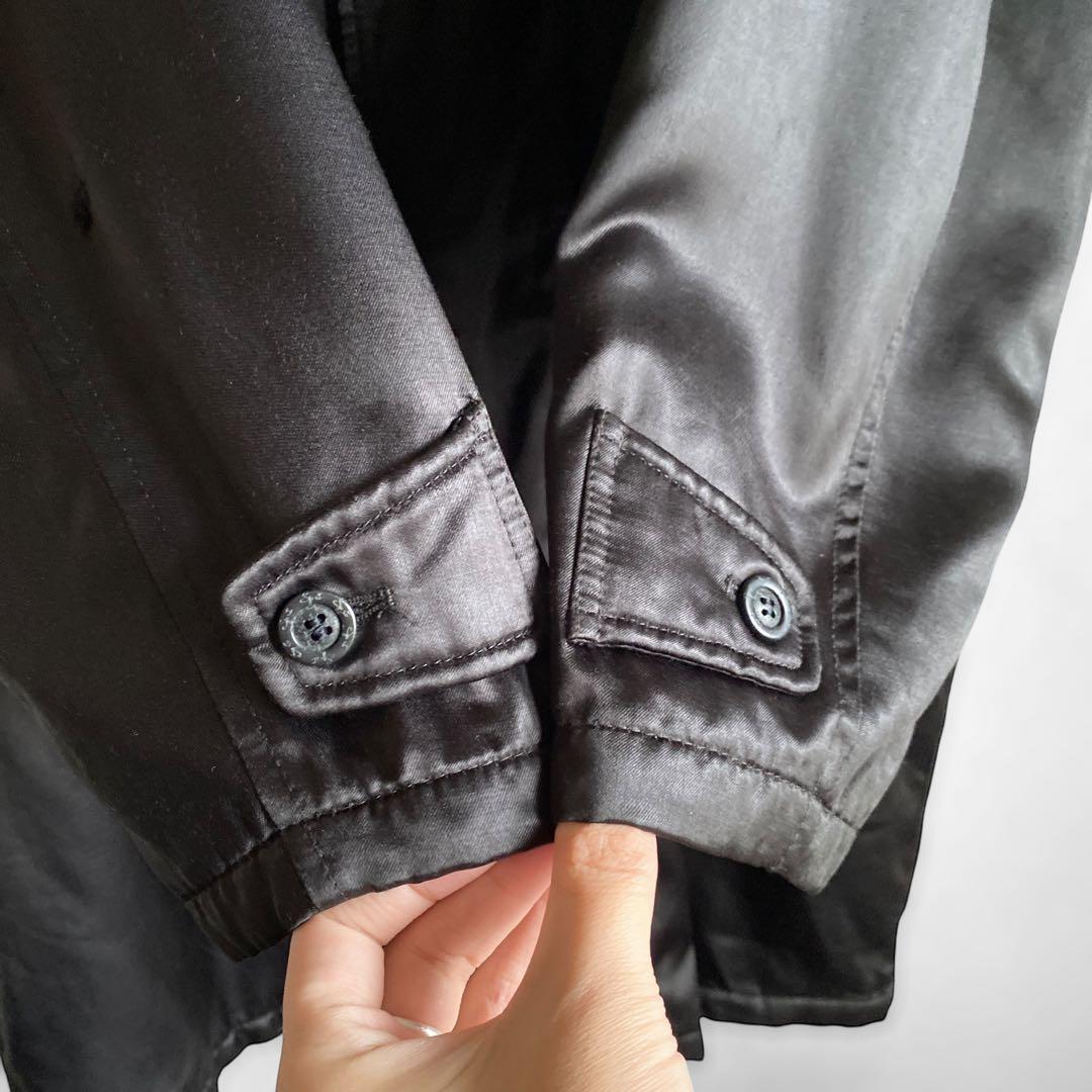 80s90s イタリア製 PAL ZILERI ヴィスコース フーデッドコート