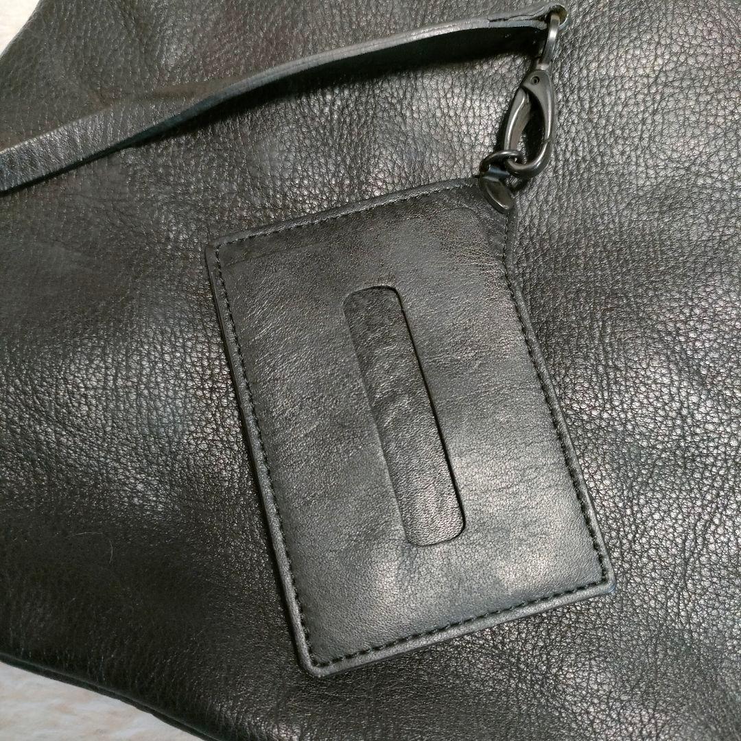 C様◎HELMUT LANG◎レザーショルダーバッグ archive 90〜00