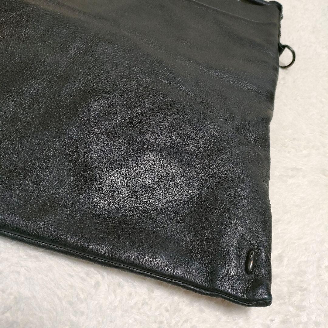 C様◎HELMUT LANG◎レザーショルダーバッグ archive 90〜00