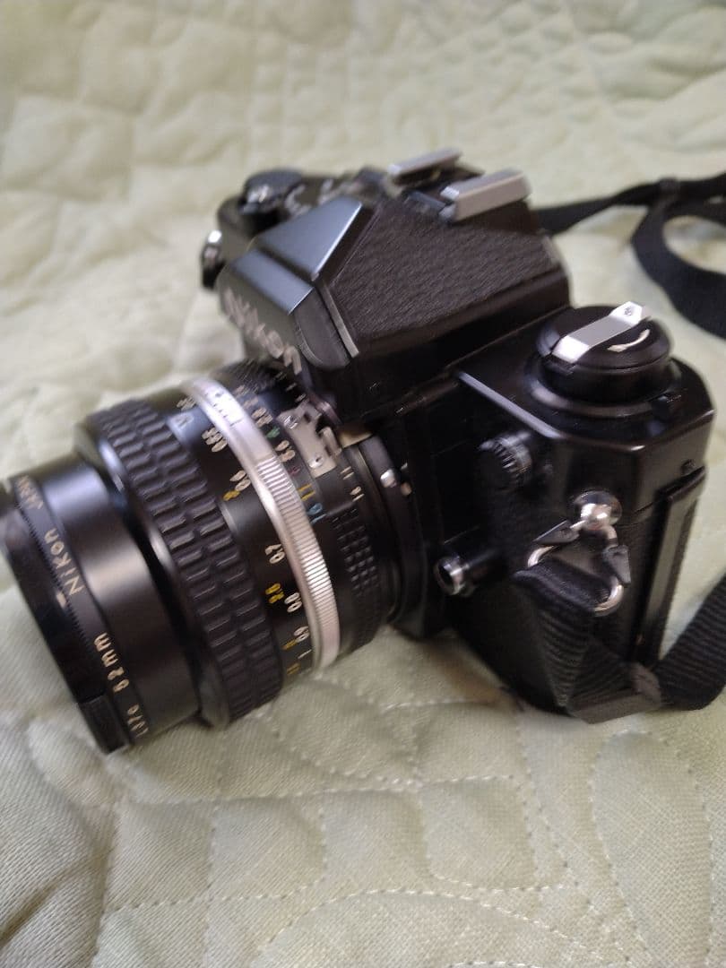 中古良品 Nikon FM ブラック ボディ　Nikkor 50mm1.4